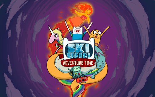 Ski Safari: Adventure Time 2.0. Скриншот 1