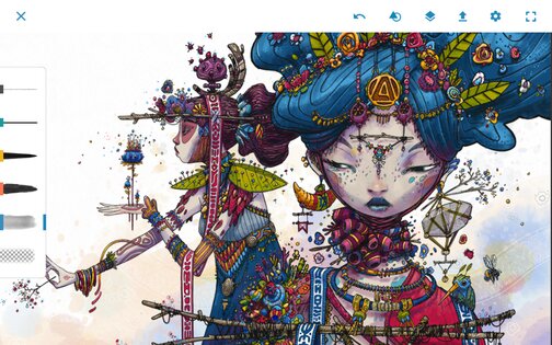 Adobe Photoshop Sketch 2.2.374. Скриншот 13