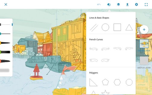 Adobe Photoshop Sketch 2.2.374. Скриншот 17