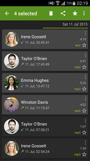 Call Recorder 3.6.4 lite. Скриншот 4