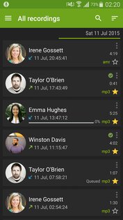 Call Recorder 3.6.4 lite. Скриншот 5