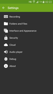 Call Recorder 3.6.4 lite. Скриншот 7