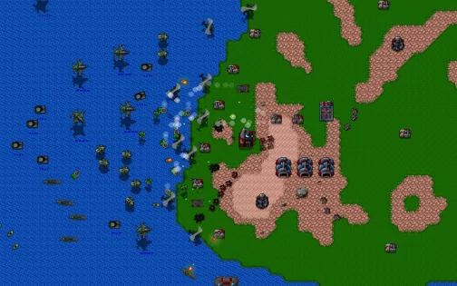 Rusted Warfare RTS 1.15. Скриншот 1