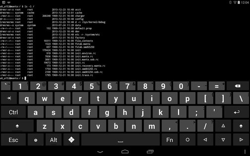 Hackers Keyboard 1.41.1. Скриншот 3
