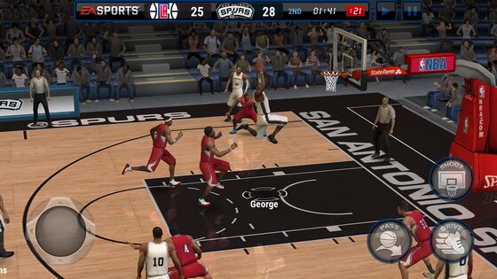 NBA LIVE Mobile Basketball 10.00.11. Скриншот 12