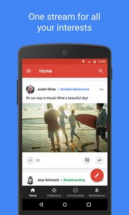 Google+ 11.11.0. Скриншот 1