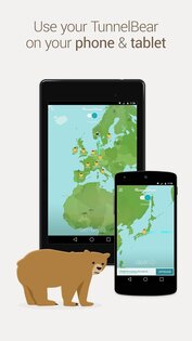 TunnelBear VPN 4.8.1. Скриншот 3