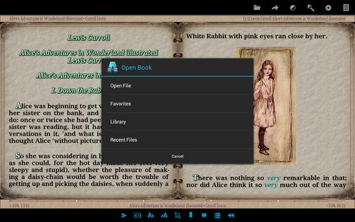 AlReader 1.932104301. Скриншот 4