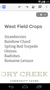 Google Документы 1.25.501.00.90. Скриншот 2