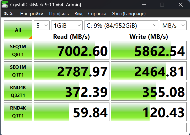 Солидный ноутбук для работы и ИИ: обзор Acer Swift Go 14 AI SFG14-75-77RL — Производительность и тесты. 24