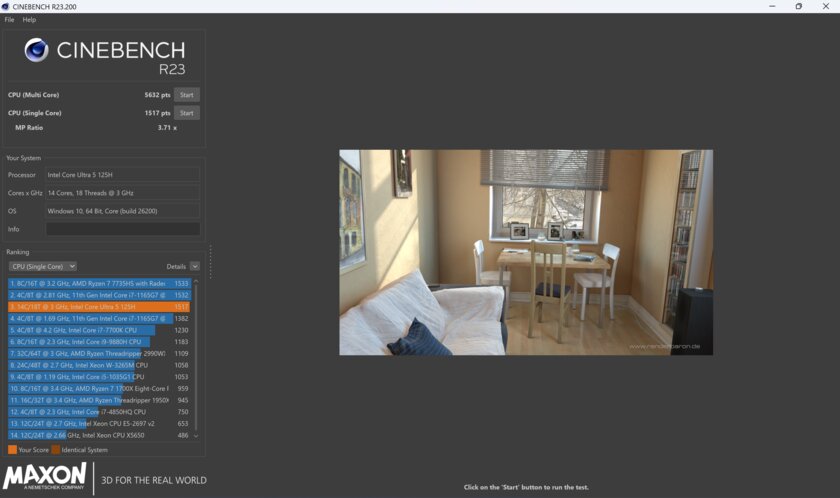 Очень лёгкий ноутбук, на котором действительно можно работать: обзор TECNO MEGABOOK S14 — Производительность и тесты. 3