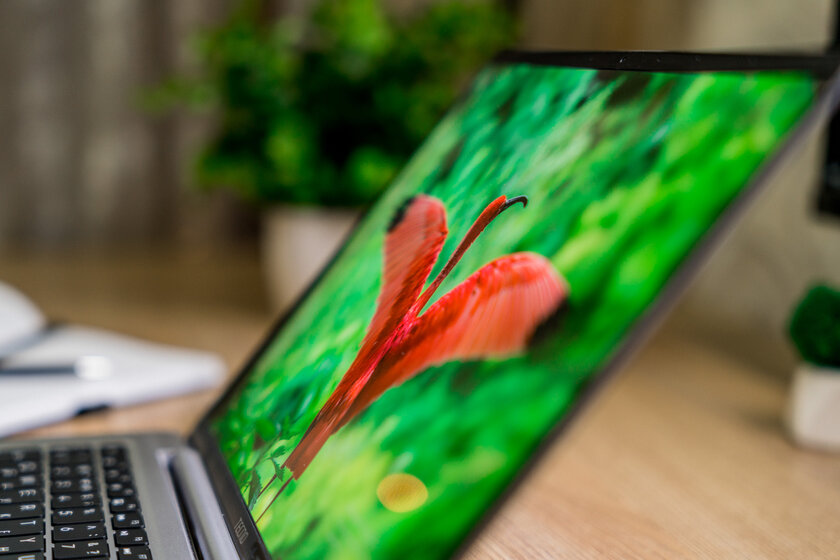 Очень лёгкий ноутбук, на котором действительно можно работать: обзор TECNO MEGABOOK S14 — Дисплей. 1