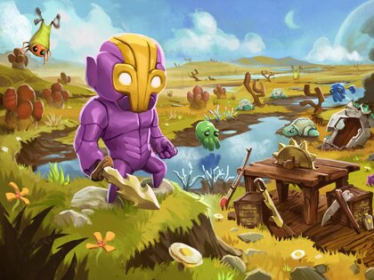 Crashlands 1.0.1. Скриншот 4