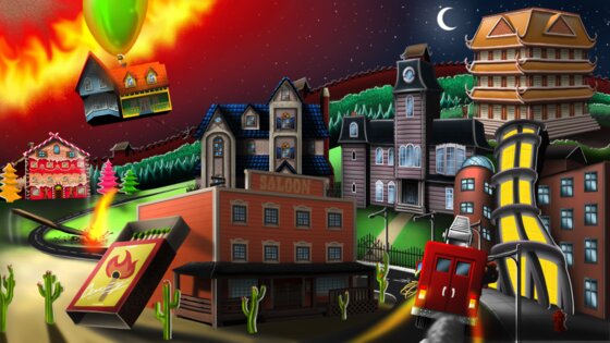 Летающие пожарные 0.98. Скриншот 5