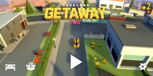Reckless Getaway 2: Car Chase 2.34.02. Скриншот 1