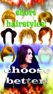 Короткие Прически Фото Прикол 1.0. Скриншот 2