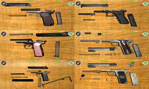 Разборка оружия 3D. Скриншот 3