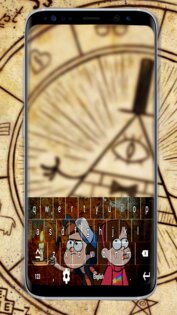 Gravity falls keyboard 2.0. Скриншот 3
