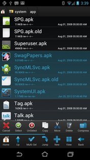 Root Browser 4.1.0. Скриншот 4