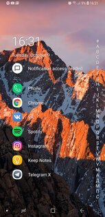Niagara Launcher 1.15.4. Скриншот 1
