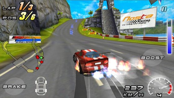 Raging Thunder 2 HD 1.0.17. Скриншот 1