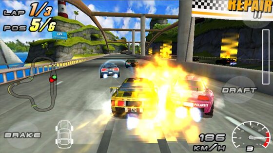 Raging Thunder 2 HD 1.0.17. Скриншот 3
