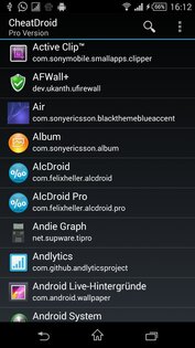 Cheat Droid 2.5.5. Скриншот 1