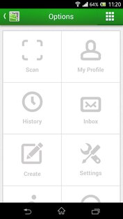 QR Droid 7.0.6. Скриншот 2
