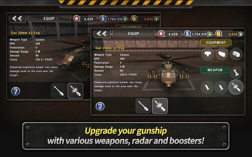 Gunship Battle 2.8.20. Скриншот 2