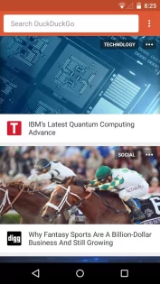 DuckDuckGo 5.261.0. Скриншот 1