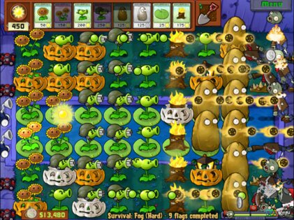 Plants vs Zombies 1.0.6. Скриншот 1