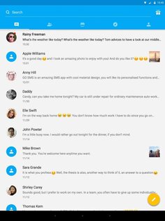 GO SMS Pro 8.05. Скриншот 8