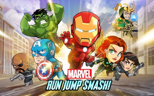 Marvel Run Jump Smash! 1.0.3. Скриншот 1
