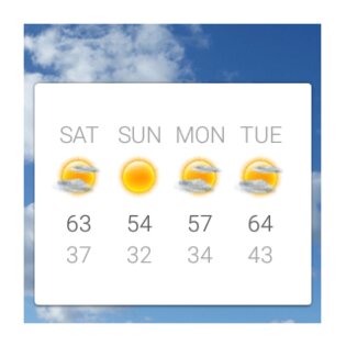 Weather & Clock Widget 6.5.4.7. Скриншот 20