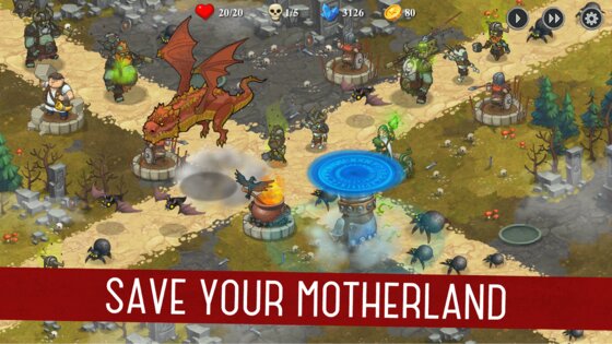 Throne: Tower Defense 1.0.130. Скриншот 5