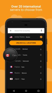VPNhub 3.25.1. Скриншот 5