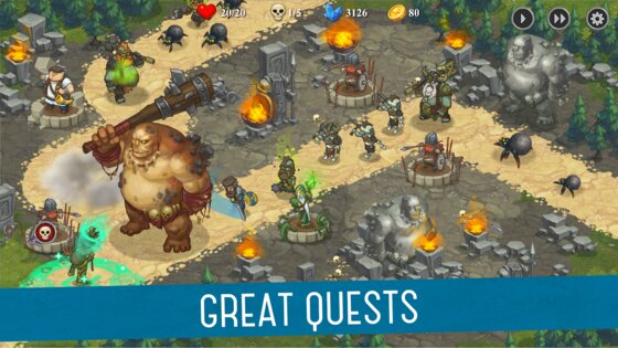 Throne: Tower Defense 1.0.130. Скриншот 4
