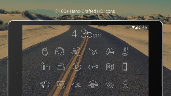 Lines – Icon Pack 3.7.2. Скриншот 11