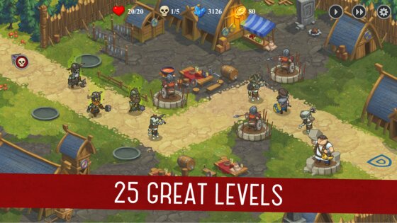 Throne: Tower Defense 1.0.130. Скриншот 1