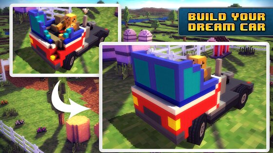 Blocky Roads 1.3.8. Скриншот 14