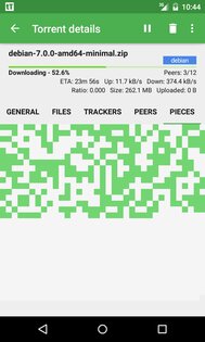 tTorrent Lite 1.8.10. Скриншот 7
