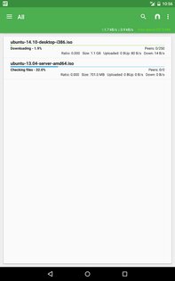 tTorrent Lite 1.8.10. Скриншот 10