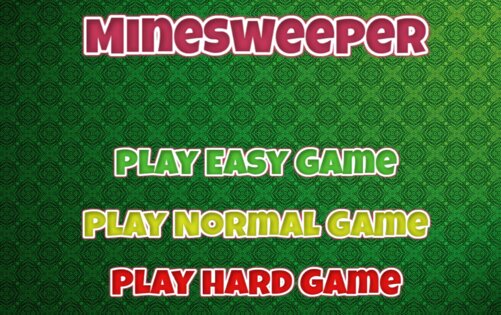 Mine Sweeper 1.0. Скриншот 1