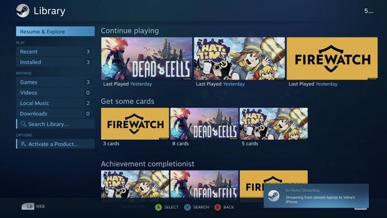 Steam Link 1.3.19. Скриншот 5