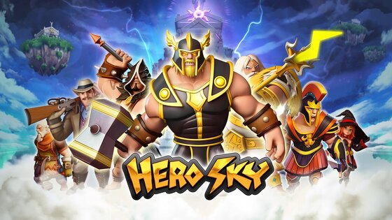 Hero Sky: Epic Guild Wars. Скриншот 1