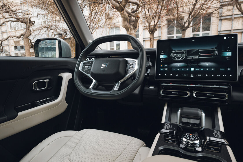 Выглядит как джип, пьет бензин как джип — но это кроссовер. Обзор Jetour T1 в российских реалиях — Знакомство. 39