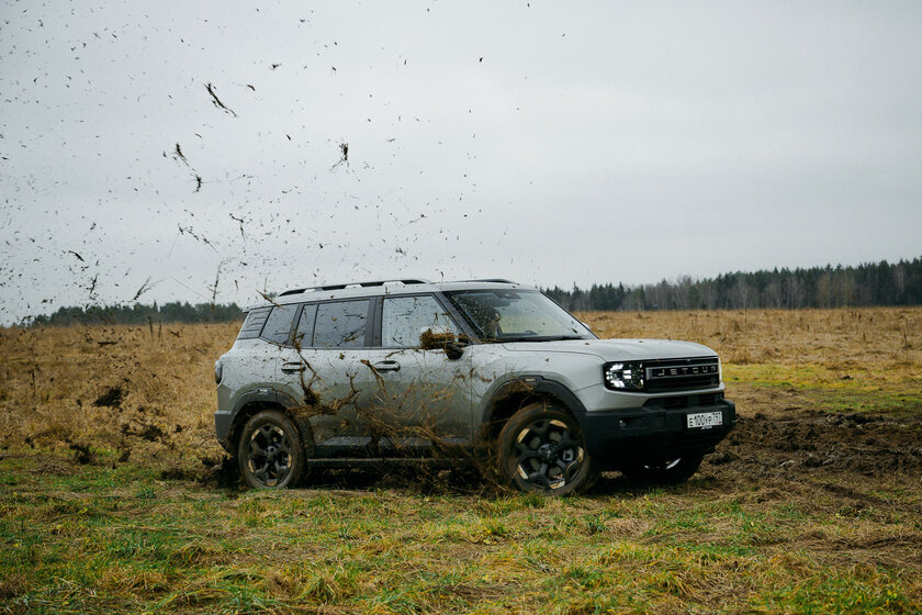 Выглядит как джип, пьет бензин как джип — но это кроссовер. Обзор Jetour T1 в российских реалиях — В путь. 6