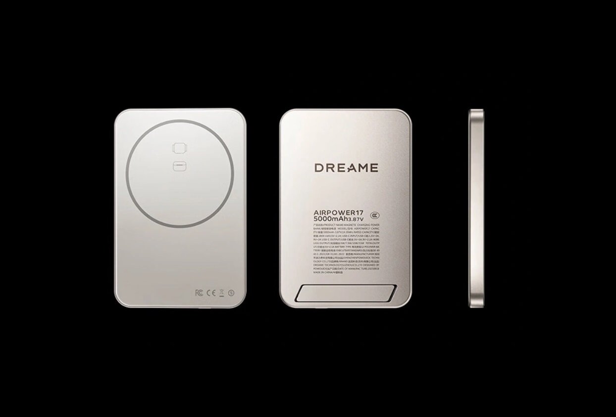 Dreame представила первый в своей истории внешний аккумулятор — Air Power 17