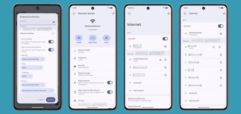 В Android появилась опция управления сетями Wi-Fi для общих устройств