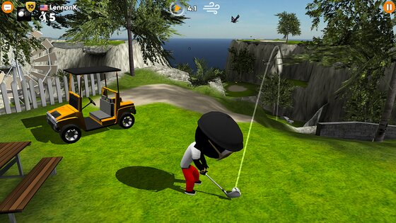 Stickman Cross Golf Battle 1.1.0. Скриншот 12